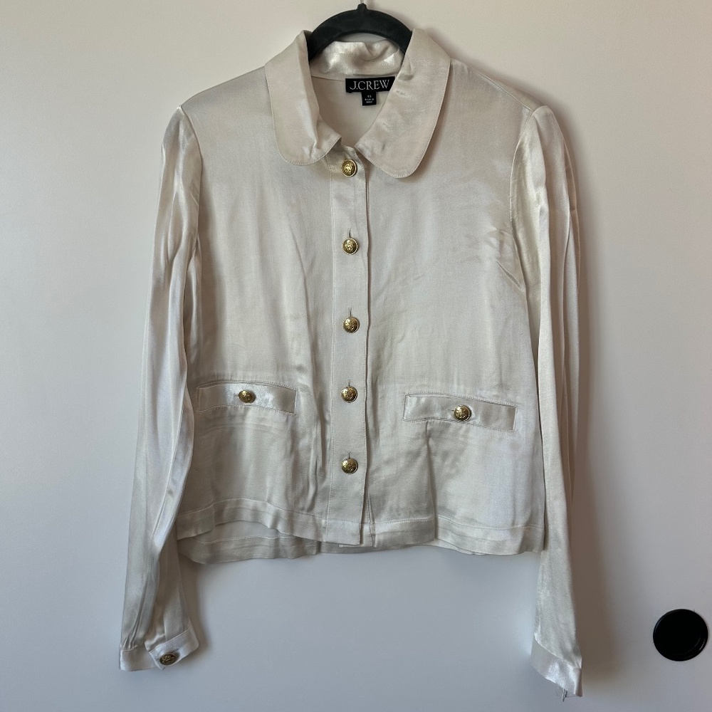 J.Crew Peter Classic Nautical Blouse